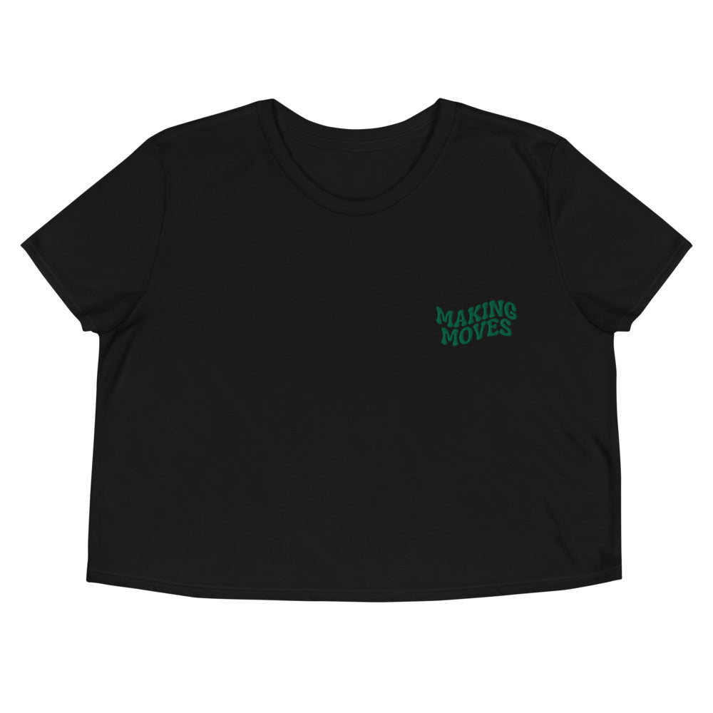 Making Moves Fitted Crop Tee