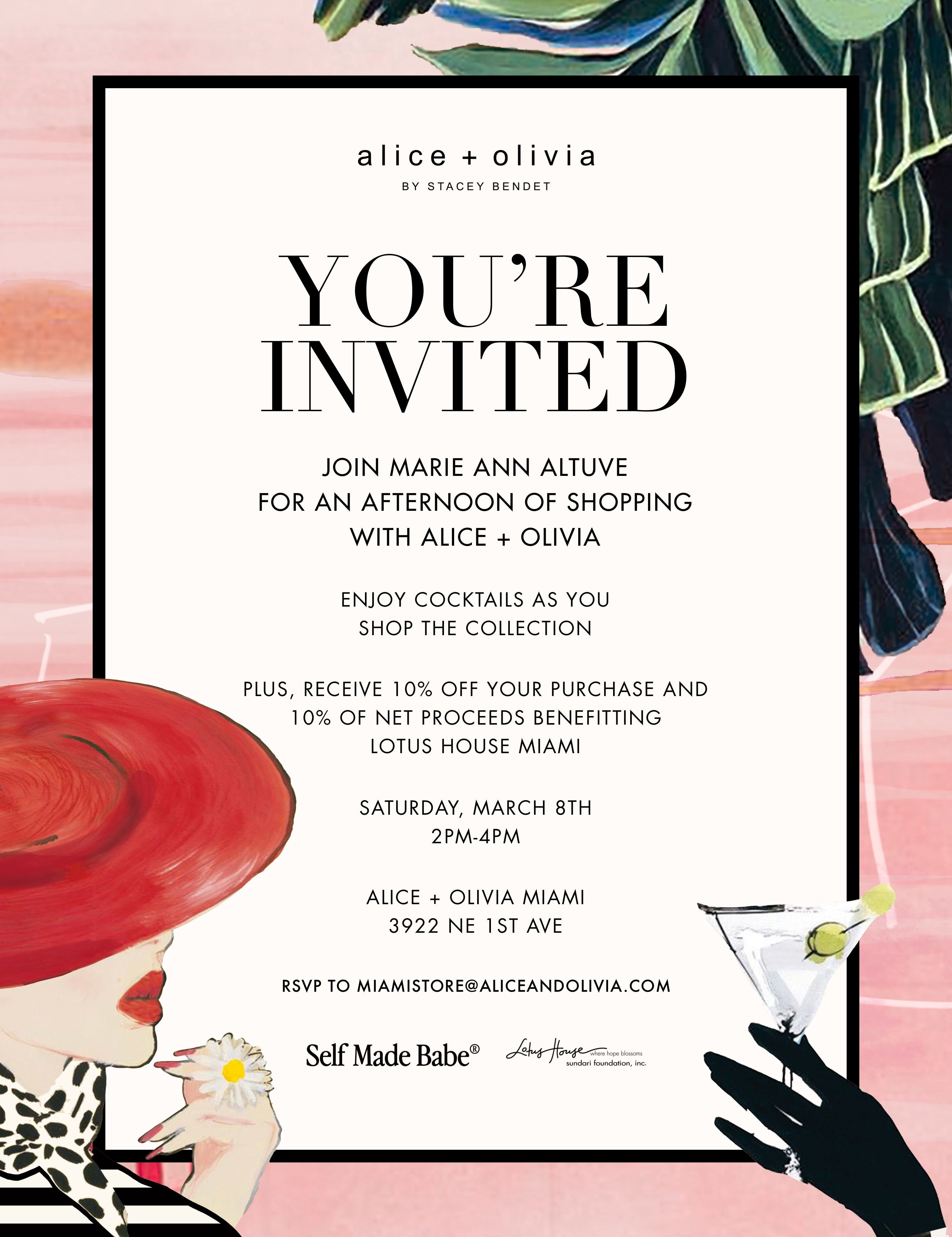Alice + Olivia x Self Made Babe for International Women’s Day