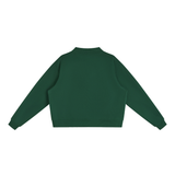 Self Made Babe Mock-Neck Butter Sweatshirt