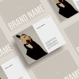 Brand Deck Canva Template for Freelance Creatives, Social Media Managers, Brand Designers, Marketers and More