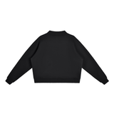 Self Made Babe Mock-Neck Butter Sweatshirt